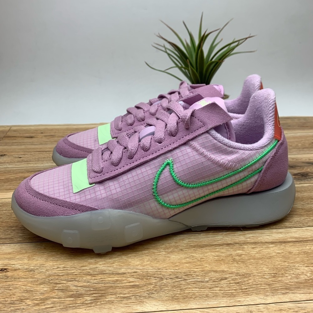 Nike Women’s Sneakers Pink Purple with Green Accents